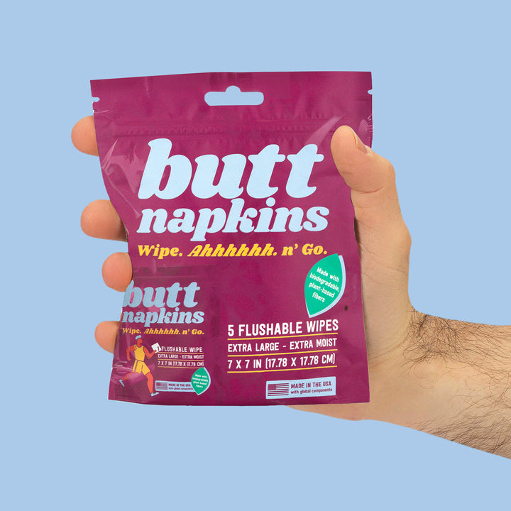 BUTT NAPKINS